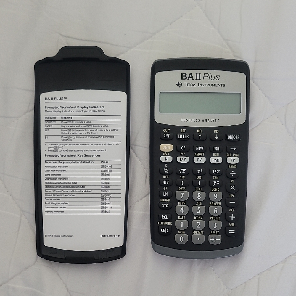Texas Instruments Financial Calculator - Picture 3 of 3